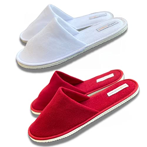 Image of Travelkhushi Soft Bedroom Slippers for Men & Women | Cozy Anti-Skid Indoor Home Footwear | Warm Winter Cushioned Sole | Unisex Gift Slippers