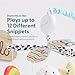 The Peanutshell Crib Mobile for Boys or Girls - Musical Baby Crib Mobile with 12 Lullabies, Blue Look Up Rainbow Nursery Decor
