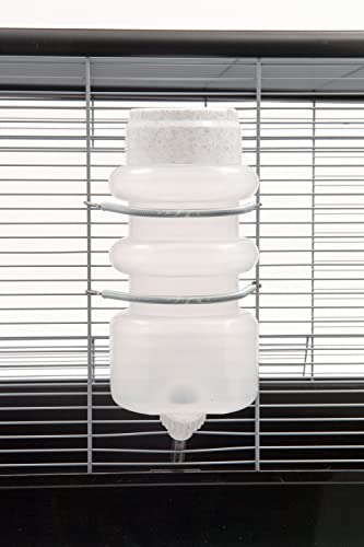 Lixit® Top Fill No Drip Water Bottles for Rabbits, Ferrets, Hamsters, Guinea Pigs, Rats, Chinchillas and Other Small Animals - Made in USA (Granite (Pack of 1), 44 Ounce) - Image 5