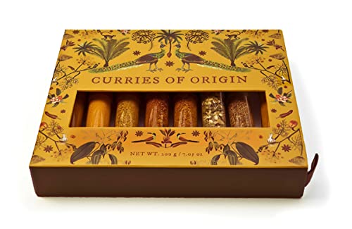 eat.art Curries of Origin, 8 Pack | Spice Gift Set | World Curry Selection | Fathers Day Gift