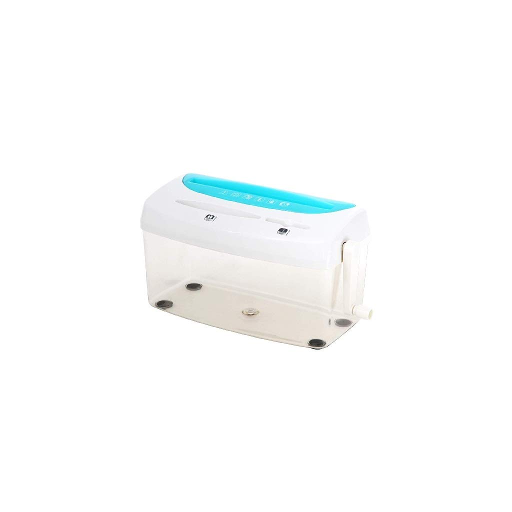 Déchiqueteuse A6 manuelle pour documents de bureau portable - 8