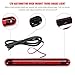 YTFRL Third Brake Light, 24 LED 12V Car High Mount Stop Lights Third Rear Brake Lamp Assembly, Universal Waterproof Tail Lamp High Level Back Braking Light for Cars SUVs Trucks