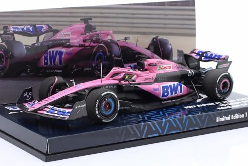 Minichamps Esteban Ocon BWT Alpine F1 Team A523 Formula 1 Bahrain GP 2023 Limited Edition 1:43 Compatible 447230131