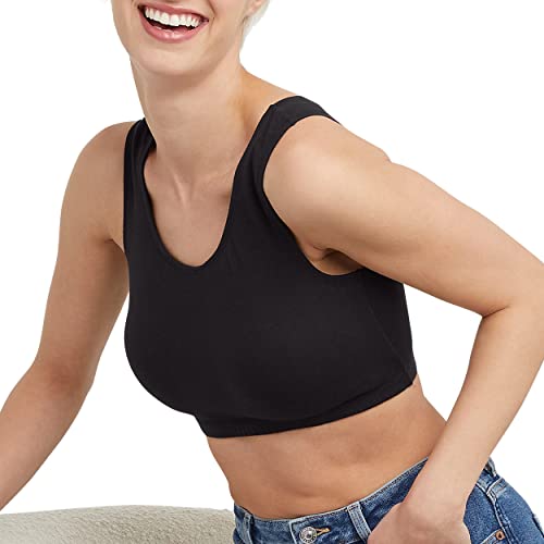 Hanes Women's Cotton Pullover Bralette 3-Pack #TOP26