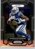 2023 PANINI PRIZM #131 SHAQUILLE LEONARD INDIANAPOLIS COLTS FOOTBALL OFFICIAL TRADING CARD OF NFL