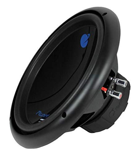 Planet Audio AC12D 12 Inch 3600 Watt 4 Ohm Dual Voice Coil Car Audio Subwoofer Pair with QPower Dual 12 Inch Vented Ported Subwoofer Sub Box Enclosure