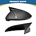 TOPUS Pair Side Mirror Cover Replacement for Volkswagen VW Golf MK7 MK7.5 GTI/GTD Hatchback 2015-2020 Car Reversing Exterior Rear View Mirror Housing 5G0857537 5G0857538 Carbon Fiber