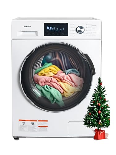Compact Front Load Washer Washing Machine 2.8 cu. ft. Small Front Foading Space Saving Washer 24
