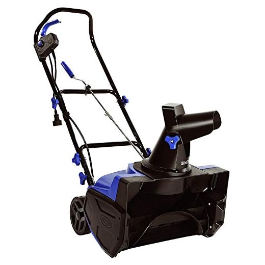Snow Joe SJ618E Electric Walk-Behind Single-Stage Snow Blower, 18-inch, 13-Amp