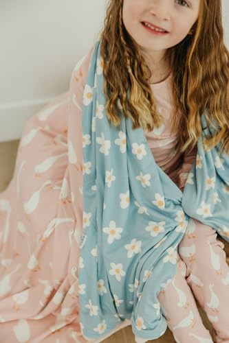 Image of Copper Pearl Jumbo 3-Layer Baby Blanket: Soft Baby Quilts for Boys and Girls | Breathable, Cozy, Toddler Blanket | Baby Quilt for Newborns | 60x72 Premium Material | Goosie
