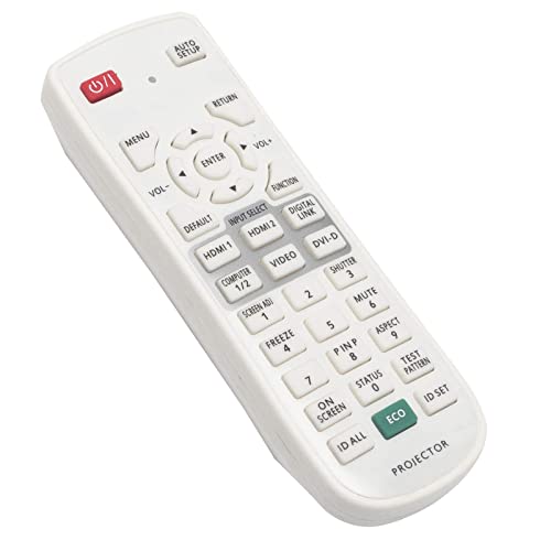 VINABTY N2QAYA000126 Fernbedienung ersetzen Passend für Panasonic Projectors PT-FW530C,PT-FZ570C,PT-FD570,PT-EZ570,PT-EZ570E,PT-FW530,PT-FX500,PT-FZ570,PT-RZ570