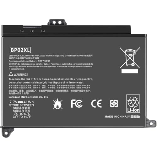 TAUPO BP02XL 849909-850 Laptop Battery for HP Pavilion 15-AU