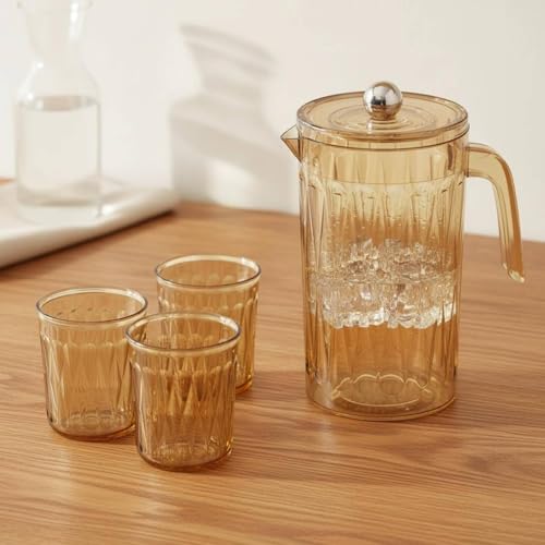 Jarra de infusiones sin goteo con filtro de gran capacidad de 2000ml 3