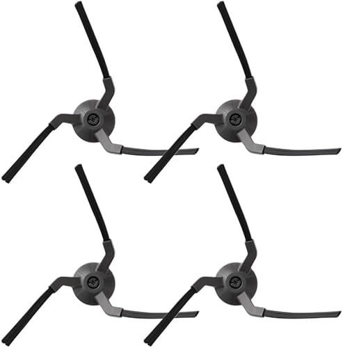 YUETTYY 4/6pcs Side Brushes Replacement Compatible For Eufy X9 Pro X10 Pro Vacuum Cleaner，Vacuum Robot Parts Accessories Side Brush (4PCS)