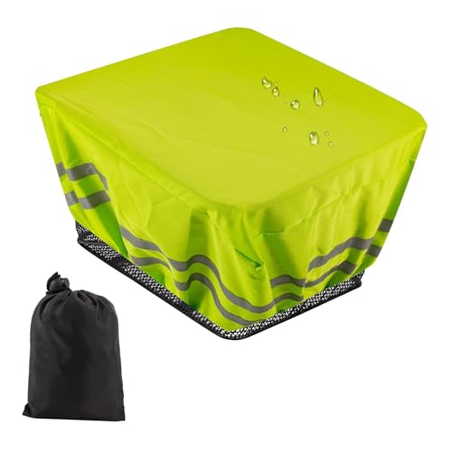 Housse de panier de vélo imperméable avec élastique de maintien