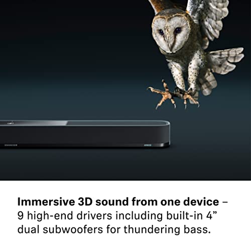 Sennheiser AMBEO Soundbar Plus for TV and Music with Immersive 3D Surround Sound, Virtual 7.1.4 Speaker Setup, Built-in Dual Subwoofers, Advanced Streaming Connectivity, Night Mode, Black by Sennheiser - Image 4