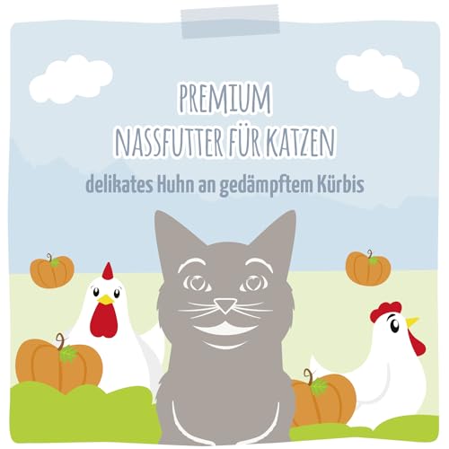 MjAMjAM - Quetschie - delikates Huhn an gedämpftem Kürbis 12 x 125 g 5