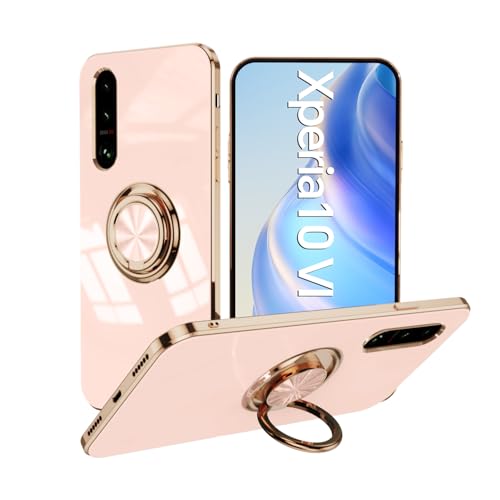 Xperia 10 VI SO-52E�p�X�}�z�J�o�[ ���^ �y�� Sony �G�N�X�y���A 10 VI SO-52E�K�p�P�[�X�J�o�[ �ϏՌ� ���b�L���H docomo Xperia 10 VI SO-52E au SOG14�\�t�g�P�[�X �ԍڃX�^���h�t�� ��