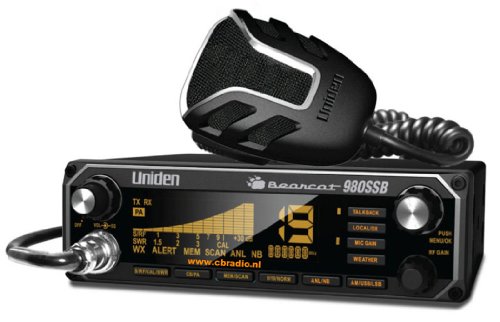 Uniden 40-channel Cb Radio With Ssb Usb/lsb And Noise Canceling Microphone (bearcat980ssb) -