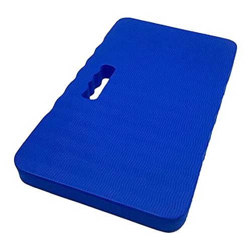 LTLCLZ 1Pcs Waterproof Eva Kneeling Pad Thick Foam Kneeler Mat Garden Cushion Soft Easy to Carry Sports Antiskid Yoga Bathroom Mats,Blue