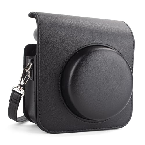 Funda para cámara Instax Mini 41 en PU cuero negro