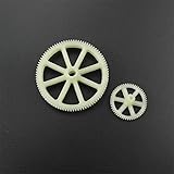 KingVal Replacement Plastic Gear Set RC Spare Parts Compatible with WLtoys V912 V912-A V915-A RC Helicopter