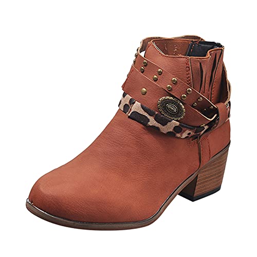 Bottes d'équitation de cowboy grande taille avec fermeture zip dos