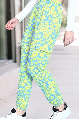 Image of POPWINGS Casual Printed Joggers for Women || Stylish Western Women Joggers for Summer || Pull-On Women Joggers Pants || Women Joggers for Summer