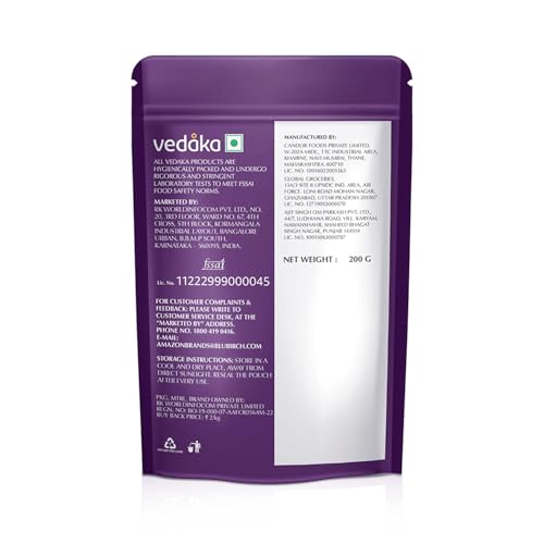 Image of Amazon Brand - Vedaka Sliced Almonds| 200 g | California Almonds | For Cooking, Baking and Garnishes | High Protein and Fiber