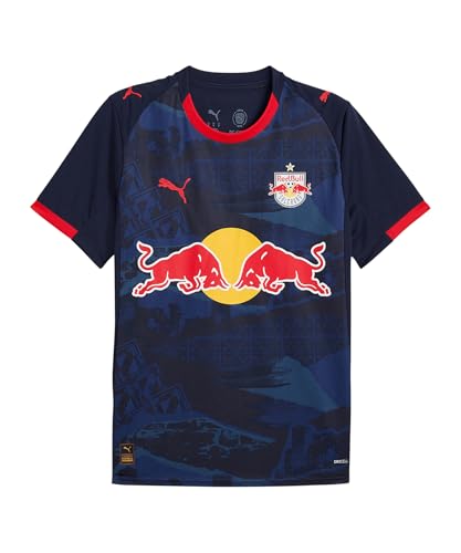 PUMA Red Bull Salzburg Replica Trikot Away blau, L Herren