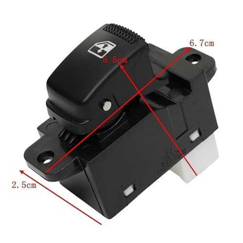 Bouton électrique de lève-vitre Kia 935803D000 à commande fluide