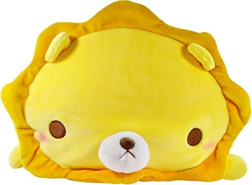 YAMANI Japanese Mocchiizu Super Soft and Squishy Medium Stuffed Animal Plush Collection (Lion)