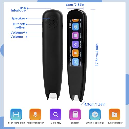 Smart Scan Translator Pen for Dyslexia Kids and Adults