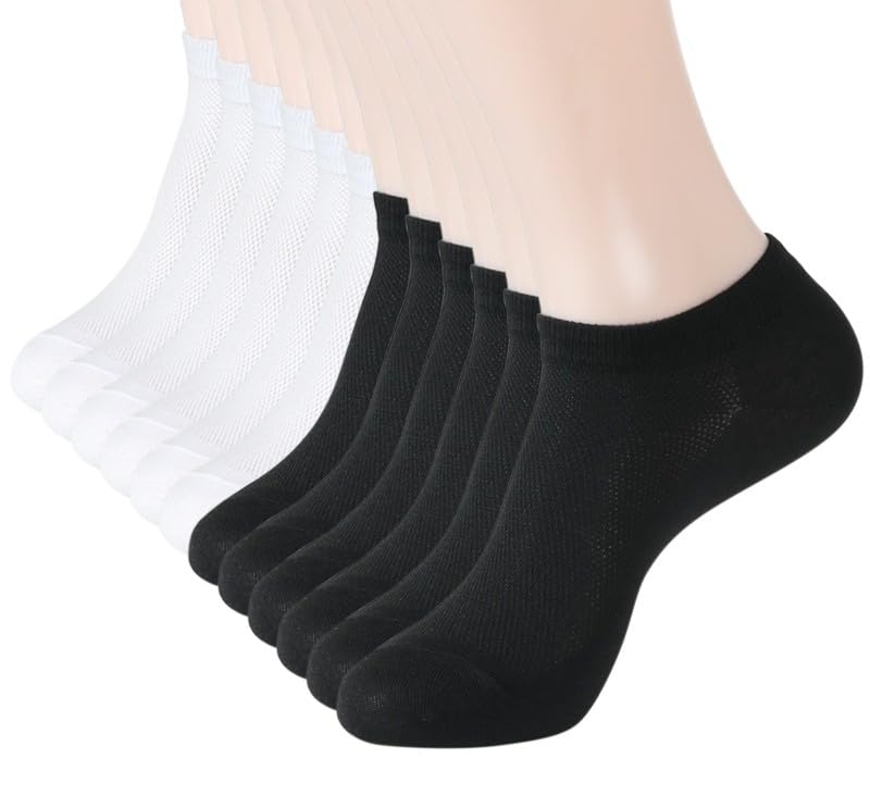 Image of Women's Thin Cool Socks, Comfort Breathable Lightweight Ankle Socks