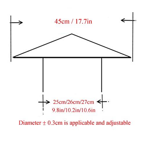 Couvercle de conduit de cheminée galvanisé conique réglable - 3