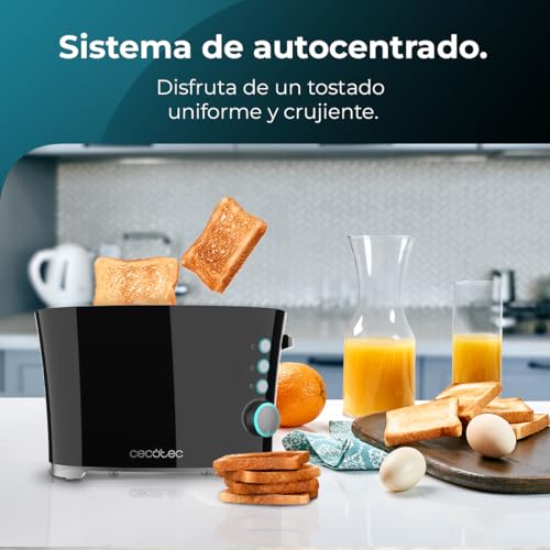 Grille-Pain Cecotec Toast&Taste Double B – 650 W, 2 Fentes, Auto-Centrage - vue 9