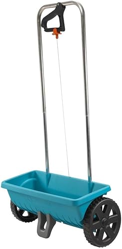 Miniatura 3 de Gardena Esparcidor L Esparcidor universal para entrega de fertilizantes, semillas y sal, 17.7 in de ancho de extensión, para aproximadamente 1,312.3