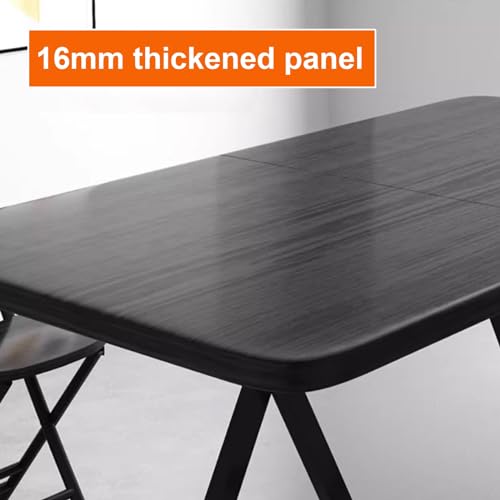 Table à Manger Pliable Portable Table d'appoint d'extérieur pour Patio et Événements - 8