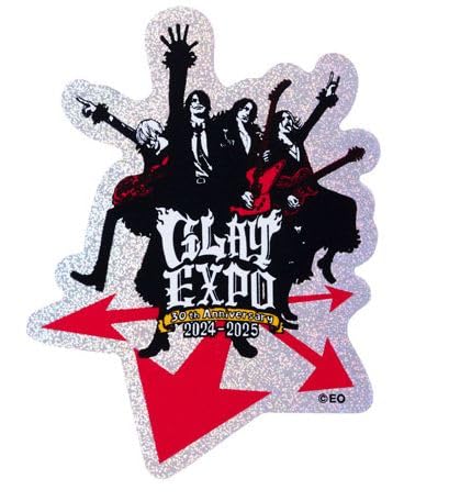 Amazon.co.jp: GLAY（グレイ）グッズ ホログラムステッカー (2種セット