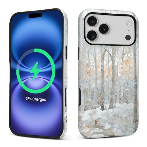 iPhone 17 Pro MaxpP[X [MagSafeΉ] }bg\tgVR + n[h PC h~ ϏՌ ی 2-in-1 P[X fB[X Y - ~  XehOX ̐X