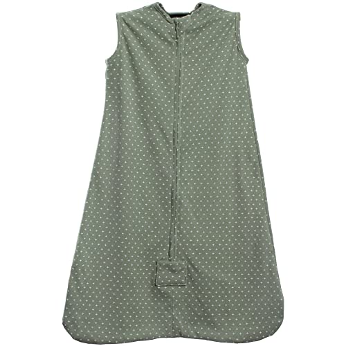 Image of WeeSprout Baby Sleep Sack, Organic Cotton Wearable Blanket for Newborns, Babies & Toddlers, 2-Way Zip for Easy Changes, Mid-Lightweight for 69-74° F, Machine Washable & Tumble Dry Safe (0-6 Months)