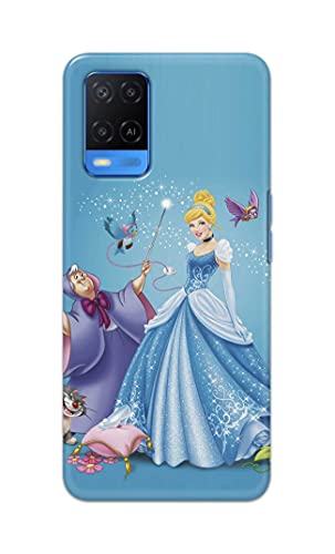 Image of Famous Cartoon Lady Character Hard Back Case Cover for Oppo A54 Back Cover -(J5) VNS2224