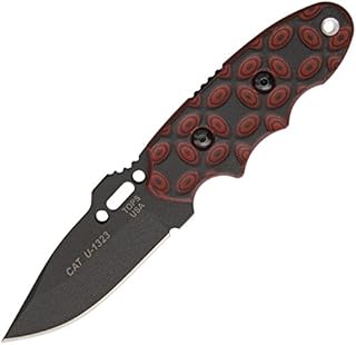 Tops Knives C.A.T. 200 Rocky Mountain Bull's-eye Fixed Blade Hunters Point 200H-02 - Tops