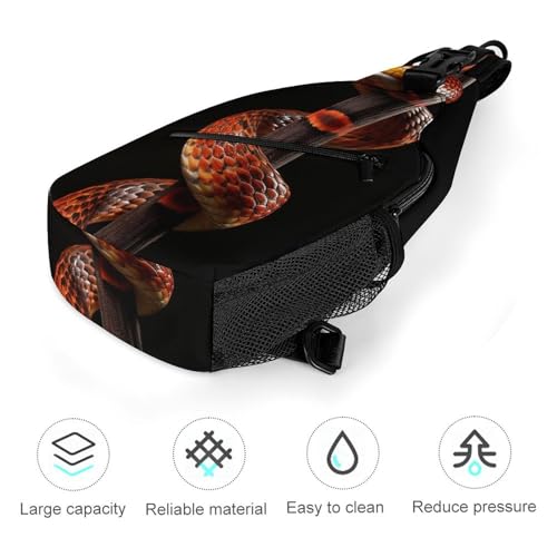 Mochila deportiva tipo sling blanca para hombres y mujeres miniatura 5
