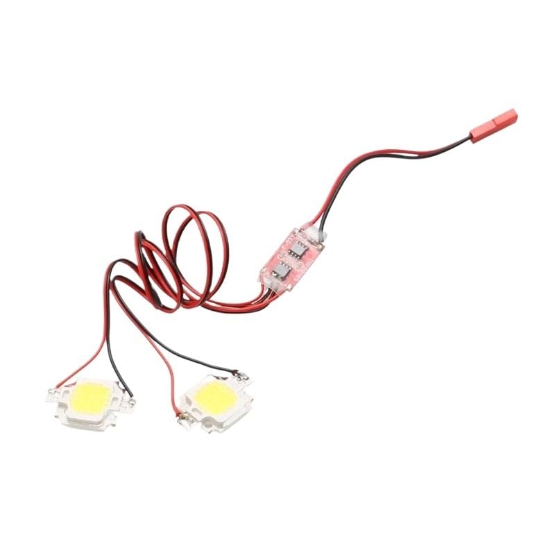 Luce stroboscopica a LED da 10 W 5-26 V Doppio flash singolo for drone RC