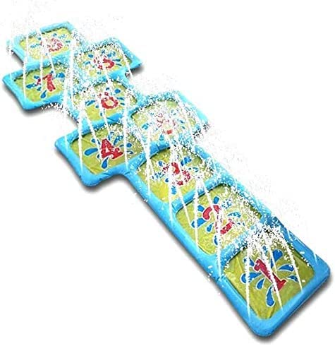Toyland® Splash Hopscotch – Outdoor-Wasserspielzeug und -Spiele – Sommerspaß – Mattengröße 175 cm x 60 cm