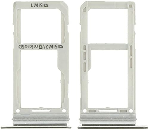 BisLinks   Sostituzione per Samsung Galaxy Plus G955 Dual Sim Card Tray Holder Slot Silver G950