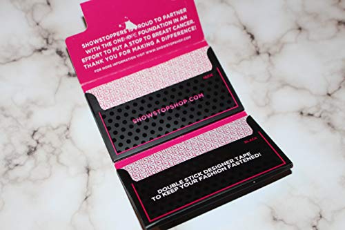 Showstoppersbra Straps, Hems And More | Keep Your Clothing Fastened - 2 Pack Of 24 Strips - Double Sided Tape For Clothing, Skin #TOP2