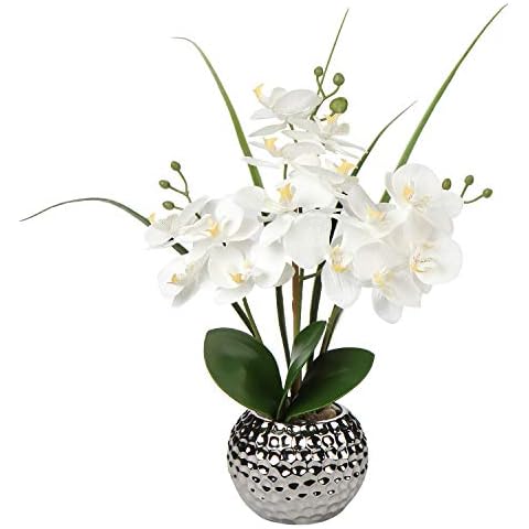 Flores Artificiales con Maceta Phalaenopsis Artificial Cover