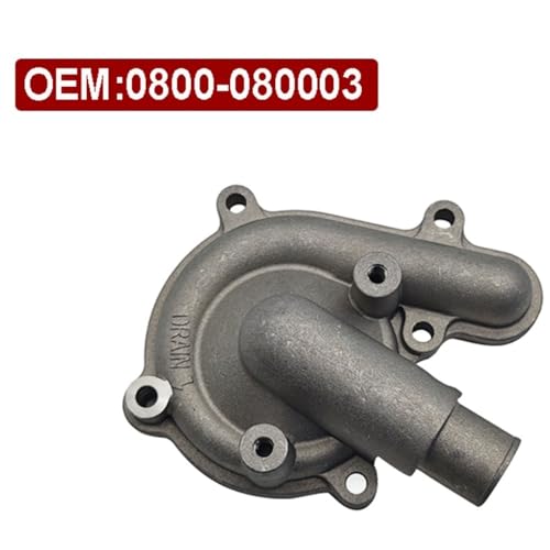 Cubierta de bomba de agua 0800-080003 para motor 2V91W 3